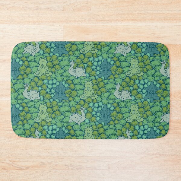 Item preview, Zen garden with frogs in the moss designed and sold by MBCollections.