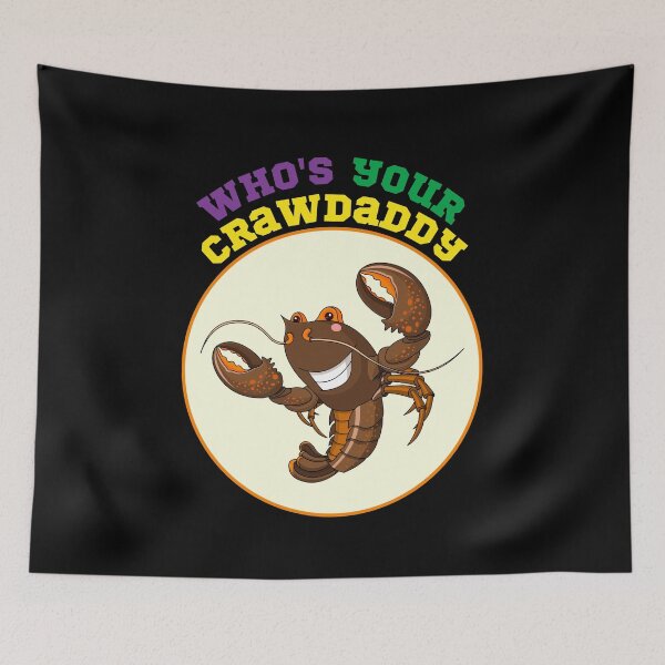 Item preview, Whos Your Crawdaddy Crawfish Jester Beads Funny Mardi Gras T-Shirt designed and sold by Modern Outlet  ⭐⭐⭐⭐⭐.