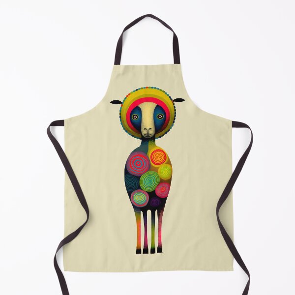 Artikelvorschau, Colorful Abstract Alpaca entworfen und verkauft von Artistic Pandas.