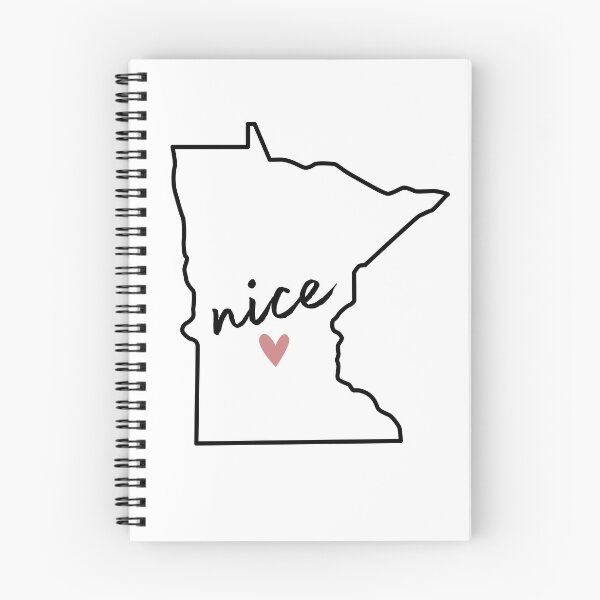 Item preview, Minnesota Nice with Pink Heart designed and sold by JCL Design Studio.