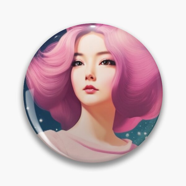 Item preview, Young woman in the starry sky designed and sold by Girly-Universe.