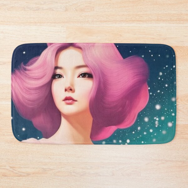 Item preview, Young woman in the starry sky designed and sold by Girly-Universe.