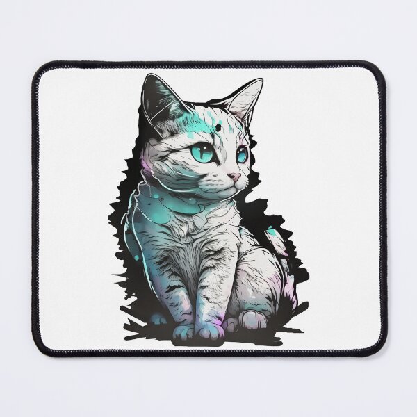 Item preview, The curious cat designed and sold by Melcu.