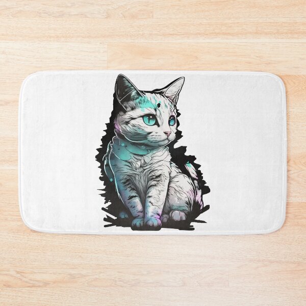 Item preview, The curious cat designed and sold by Melcu.