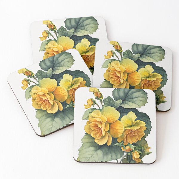 Item preview, Yellow Begonias  designed and sold by Vanover Designs.