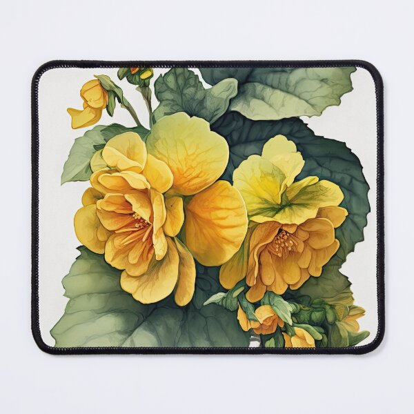 Item preview, Yellow Begonias designed and sold by Vanover Designs.