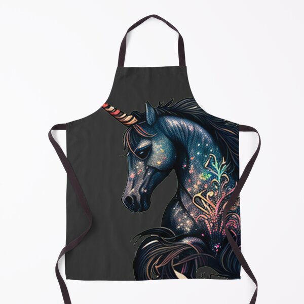 Artikelvorschau, Das schwarze Einhorn - digitale Kunst entworfen und verkauft von Shounenbat.