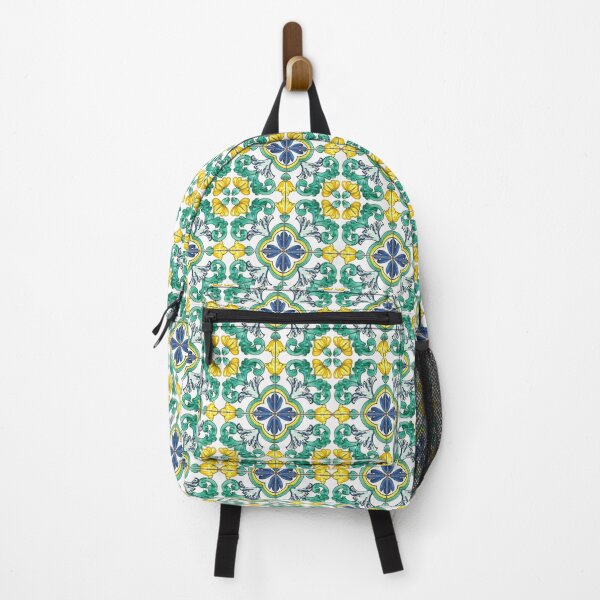 Item preview, Bi color Green and Yellow Azulejo designed and sold by The-Art-Alive.