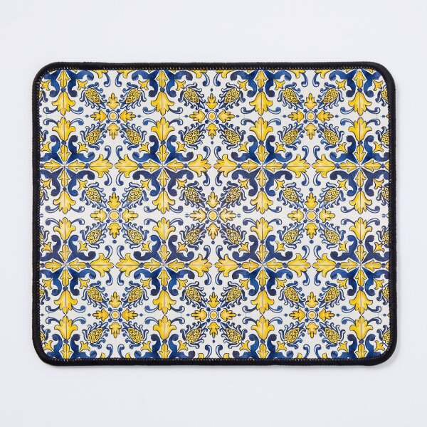 Item preview, Bicolor Blue and Yellow Azulejos designed and sold by The-Art-Alive.