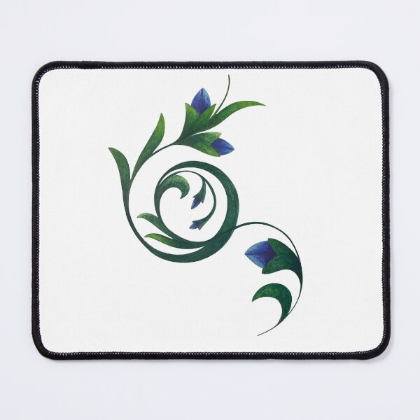 Item preview, spiral floral motif  designed and sold by stupidpotato1.