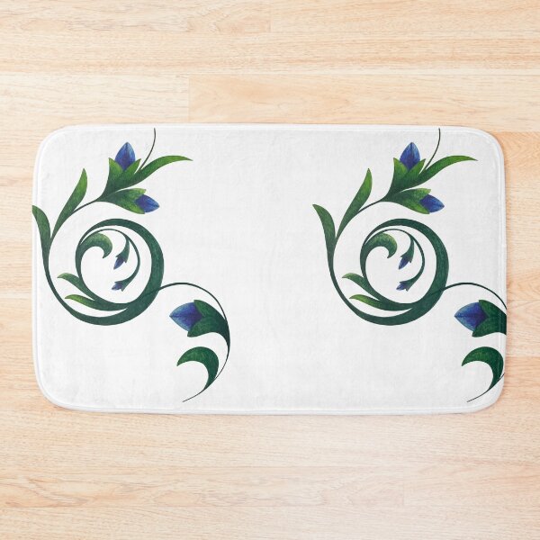 Item preview, spiral floral motif  designed and sold by stupidpotato1.