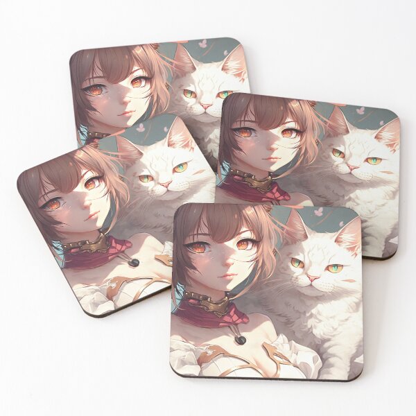 Item preview, "The Magic of Friendship: A Stunning Portrait of a Female Wizard and Her Feline Companion" designed and sold by PJGartui.