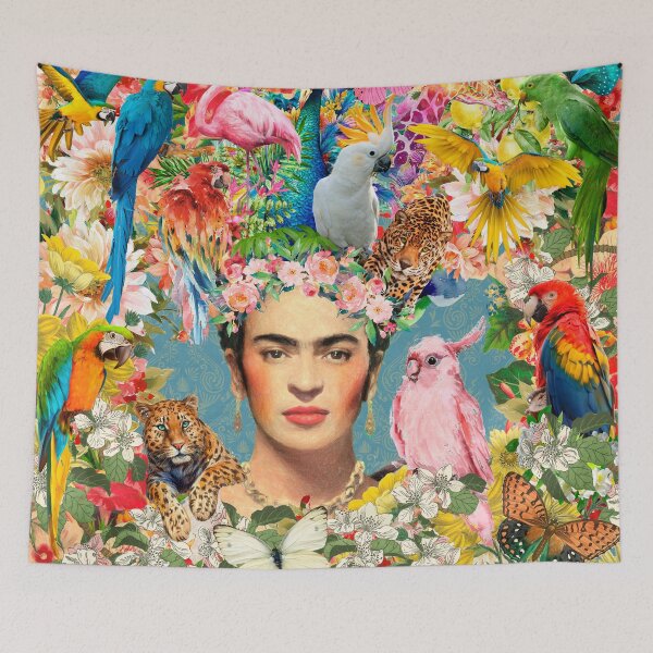 Item preview, Frida Kahlo Pink Parrot designed and sold by Muycote.