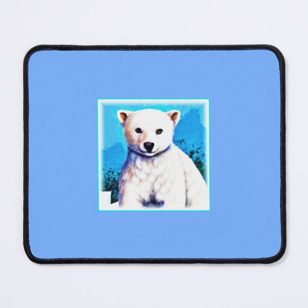 Item preview, Stunning Painting of a Polar Bear Cub. Buy Now designed and sold by Health And Fitness Posts e-Store.