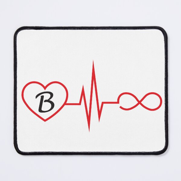 Item preview, Love forever letter B designed and sold by CheymaBou.