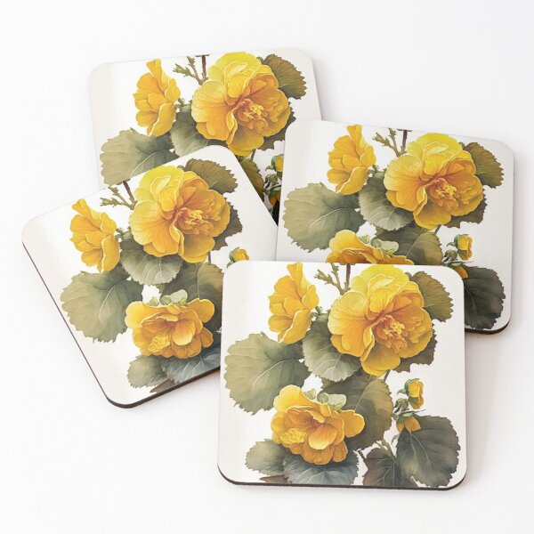 Item preview, Yellow Begonias  designed and sold by Vanover Designs.