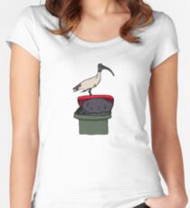 Bin Chicken Women's Fitted Scoop T-Shirt