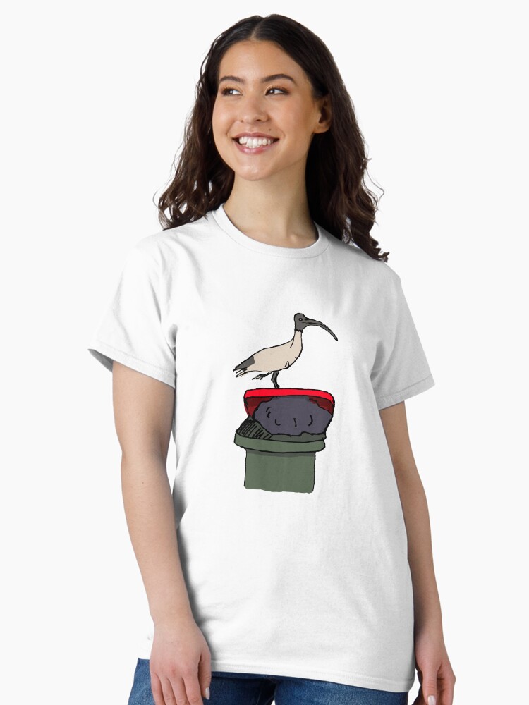 Thumbnail 2 of 7, Classic T-Shirt, Bin Chicken designed and sold by strayastickers.