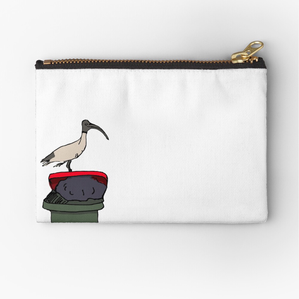 Bin Chicken Zipper Pouch