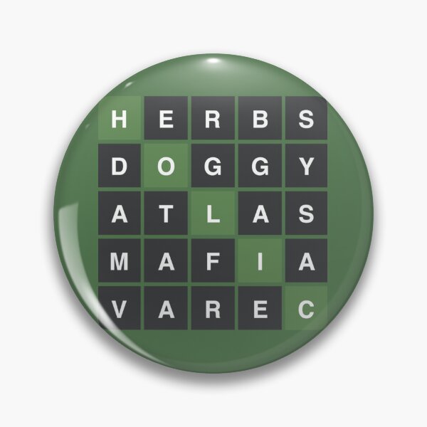 Item preview, Funny Wordle Puzzle Game Holic    designed and sold by theresaklorie.