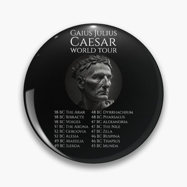 Item preview, Gaius Julius Caesar World Tour - Ancient Rome History - SPQR designed and sold by Styrman.