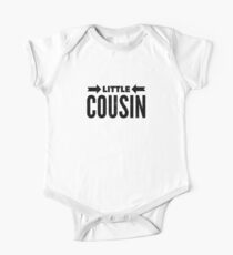 Body de manga corta Little Cousin Shirt Matching Birthday Squad Crew Tee