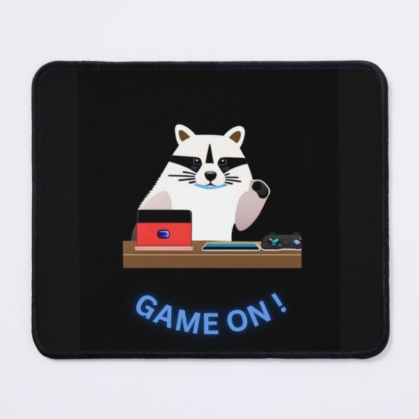 Item preview, Racoon Gamer ready To Start The Game designed and sold by HanaiPrint.