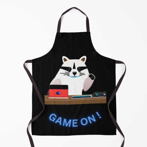 Item preview, Racoon Gamer ready To Start The Game designed and sold by HanaiPrint.