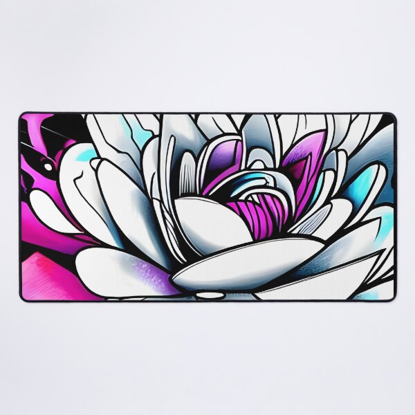 Item preview, Modern Art Design - Colorful lotus flower designed and sold by Dalive.