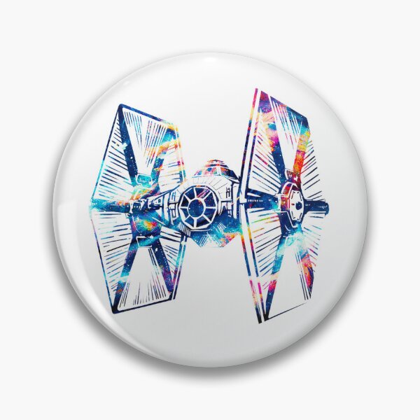 Item preview, Spacey TIE Dye Fighter designed and sold by Nosynonym.