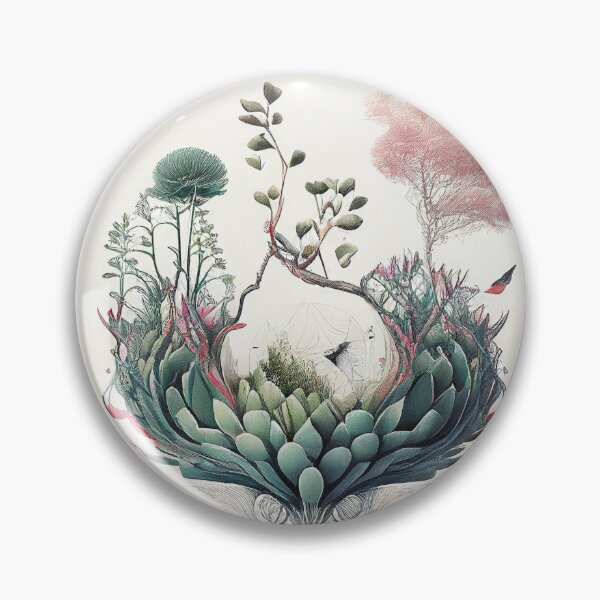 Item preview, Surreal Vintage Illustration of Ikebana designed and sold by FarmDYea.