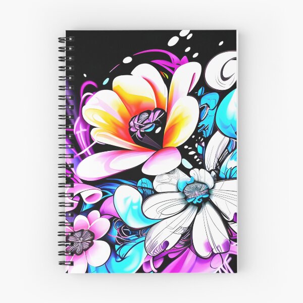 Item preview, Modern Pastel Art Design - Colorful Wildflowers designed and sold by Dalive.