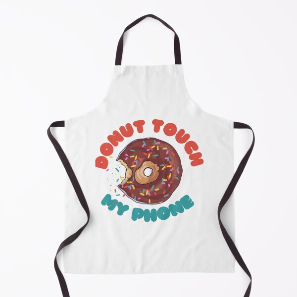 Item preview, Chocolate Donut Touch My Phone Vintage designed and sold by PaintedTrash.