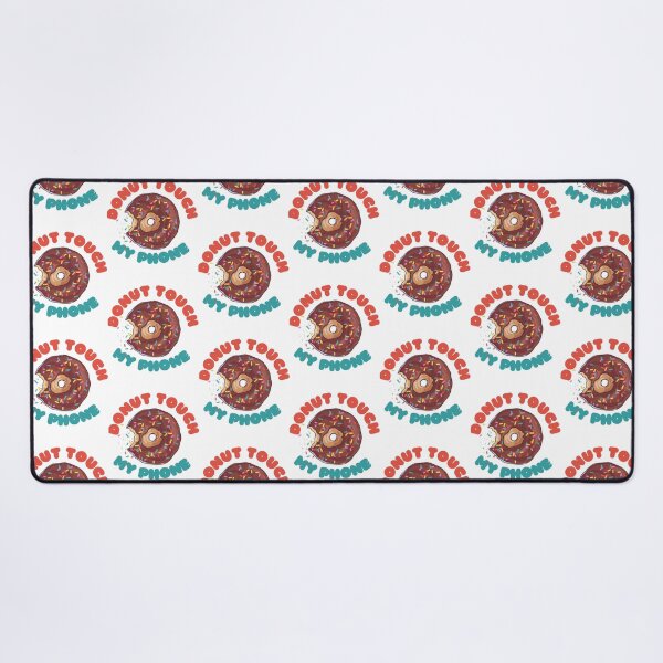Item preview, Chocolate Donut Touch My Phone Vintage designed and sold by PaintedTrash.
