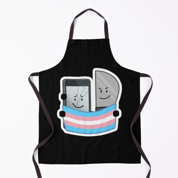 Item preview, Glitchy knife trans pride designed and sold by PaintedTrash.