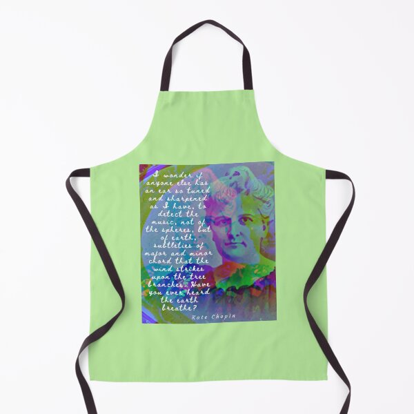 Item preview, Kate chopin portrait and quote: designed and sold by artbleed.