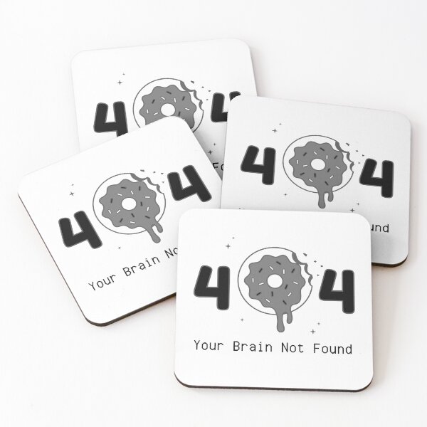 Item preview, Error 404: Your Brain Not Found designed and sold by shoponow.