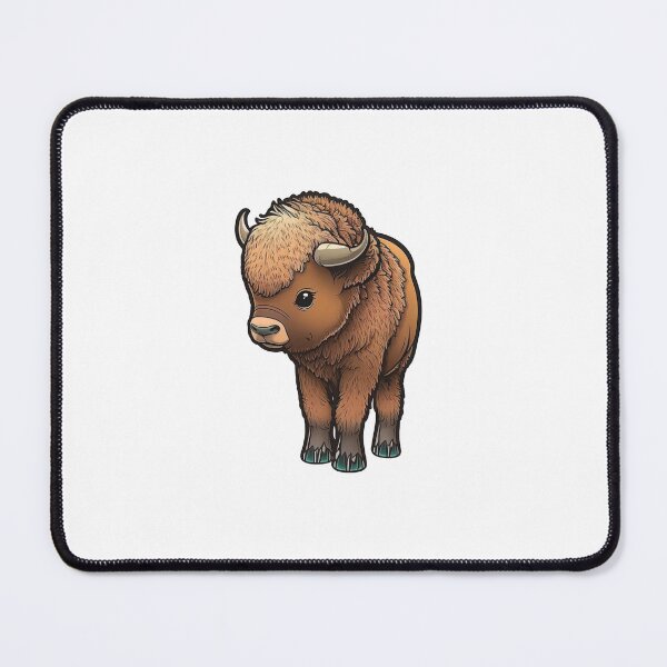 Item preview, Cute Baby Bison Walking designed and sold by Kplayzz2009.