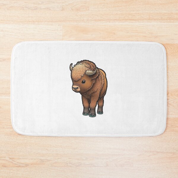 Item preview, Cute Baby Bison Walking designed and sold by Kplayzz2009.