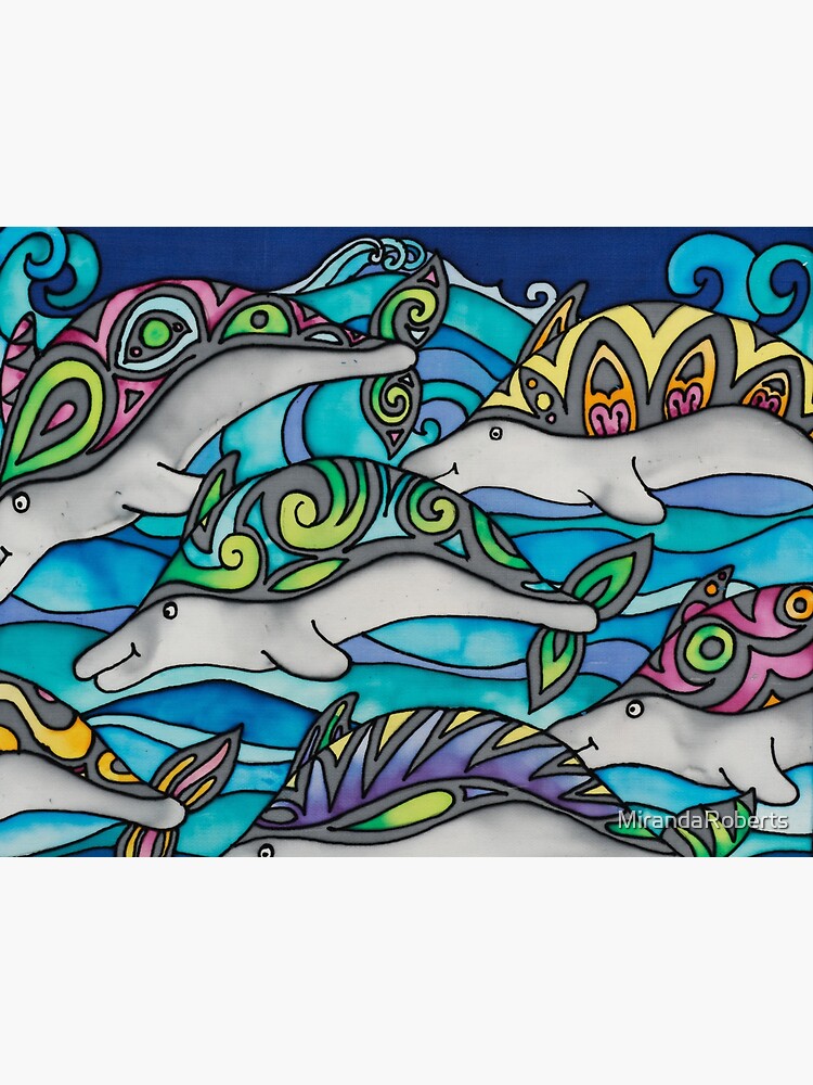Hippie Dolphins by MirandaRoberts