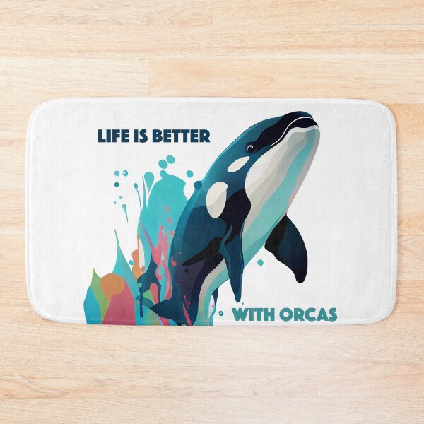 Item preview, Life is better with orcas designed and sold by lightjourney.