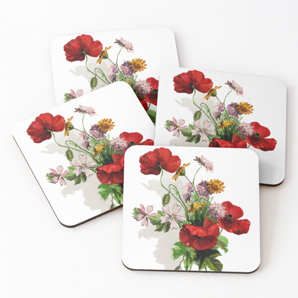 Item preview, Poppy Flowers designed and sold by siren-of-melet.