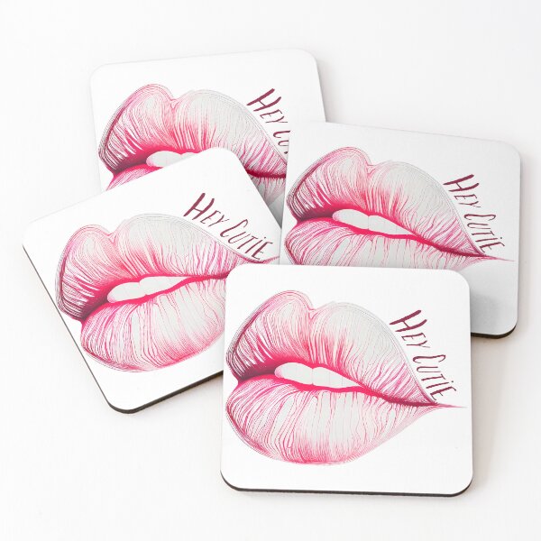 Item preview, Hey Cutie Lips designed and sold by TheJadeCat.