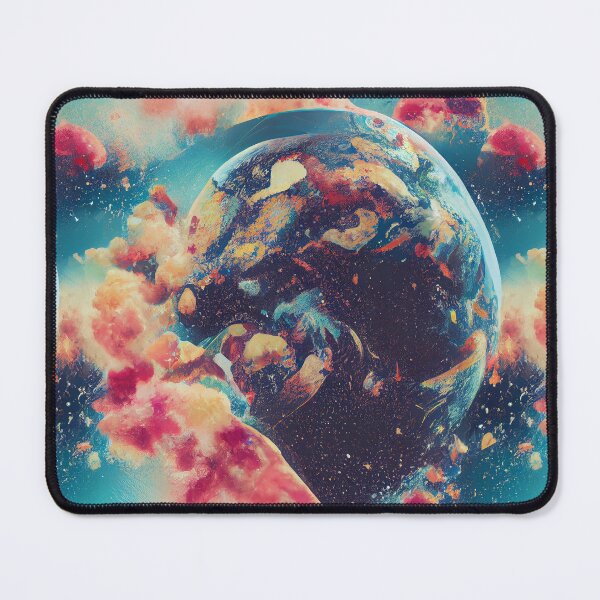 Item preview, earth planets clouds space designed and sold by YeKnot.
