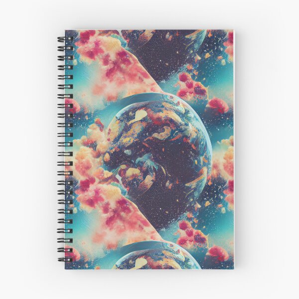 Item preview, earth planets clouds space designed and sold by YeKnot.