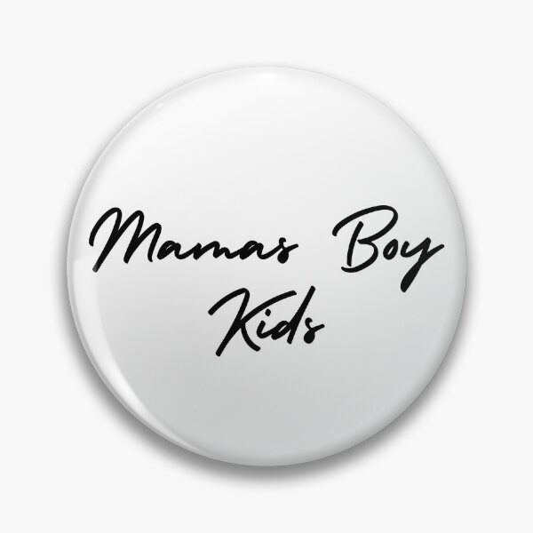 Item preview, Mamas Boy Kids T Shirt designed and sold by itemnearshop.