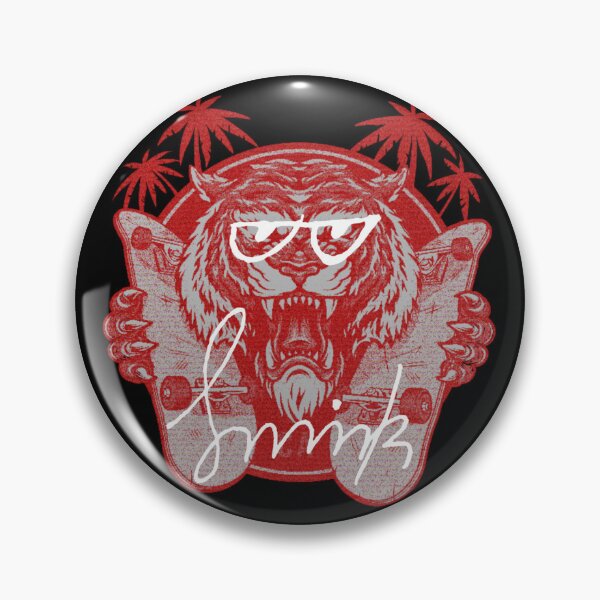 Item preview, Smirk Red Tiger  designed and sold by efoze.