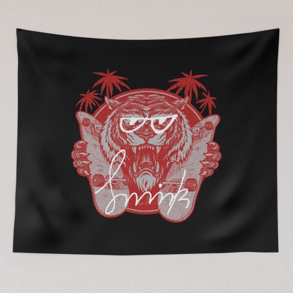 Item preview, Smirk Red Tiger  designed and sold by efoze.
