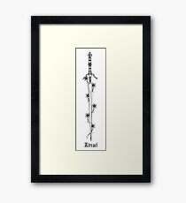 Zireael, Ciri Gerahmtes Wandbild