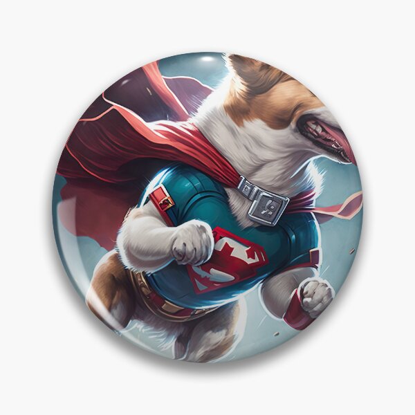 Item preview, Super Hero Dog designed and sold by unrealartwork.
